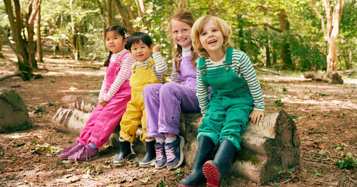Dotty Dungarees Kids Colourful Styles